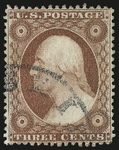 Sale 946, Lot 256, 1857-60 Issue (Scott 18-39)