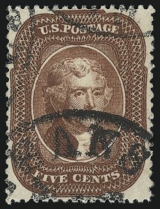 Sale 946, Lot 262, 1857-60 Issue (Scott 18-39)