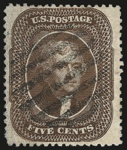 Sale 946, Lot 280, 1857-60 Issue (Scott 18-39)