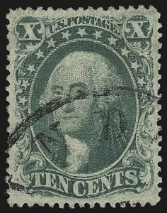 Sale 946, Lot 284, 1857-60 Issue (Scott 18-39)