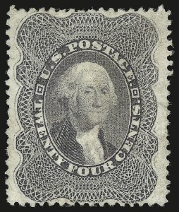 Sale 946, Lot 297, 1857-60 Issue (Scott 18-39)