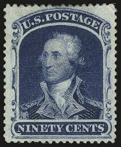 Sale 946, Lot 307, 1857-60 Issue (Scott 18-39)