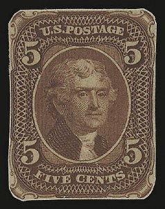 Sale 946, Lot 31, Essays, Proofs and Specimens