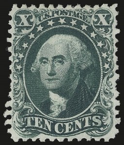 Sale 946, Lot 317, 1875 Reprint of 1857-60 Issue (Scott 40-47)