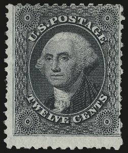 Sale 946, Lot 320, 1875 Reprint of 1857-60 Issue (Scott 40-47)