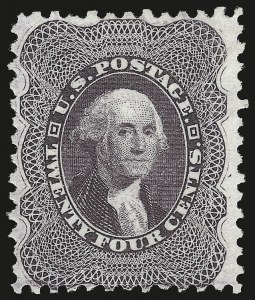 Sale 946, Lot 322, 1875 Reprint of 1857-60 Issue (Scott 40-47)