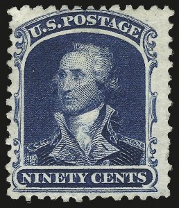 Sale 946, Lot 326, 1875 Reprint of 1857-60 Issue (Scott 40-47)