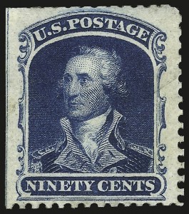 Sale 946, Lot 327, 1875 Reprint of 1857-60 Issue (Scott 40-47)