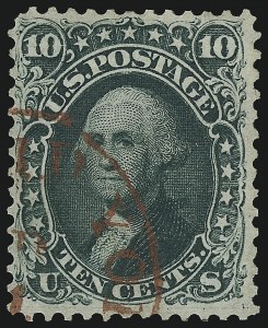 Sale 946, Lot 331, 1861-66 Issue (Scott 56-78)