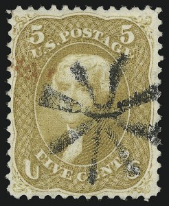 Sale 946, Lot 342, 1861-66 Issue (Scott 56-78)