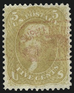 Sale 946, Lot 345, 1861-66 Issue (Scott 56-78)