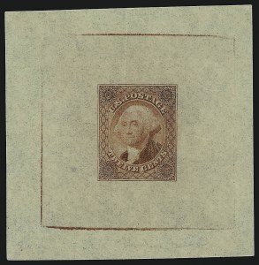 Sale 946, Lot 35, Essays, Proofs and Specimens