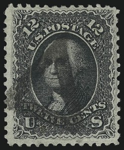 Sale 946, Lot 390, 1867-68 Grilled Issue (Scott 79-101)