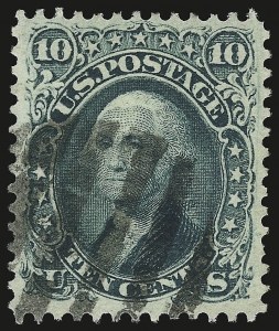 Sale 946, Lot 395, 1867-68 Grilled Issue (Scott 79-101)