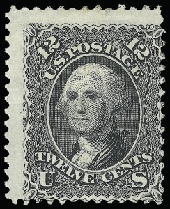Sale 946, Lot 397, 1867-68 Grilled Issue (Scott 79-101)