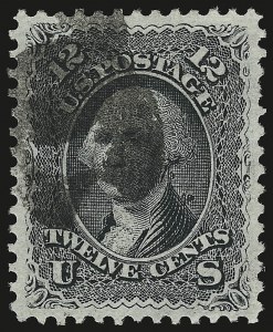 Sale 946, Lot 398, 1867-68 Grilled Issue (Scott 79-101)