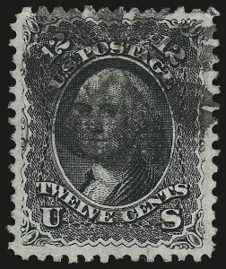 Sale Number 946, Lot Number 399, 1867-68 Grilled Issue (Scott 79-101)