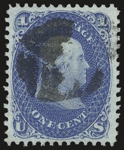 Sale 946, Lot 401, 1867-68 Grilled Issue (Scott 79-101)