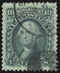 Sale 946, Lot 410, 1867-68 Grilled Issue (Scott 79-101)