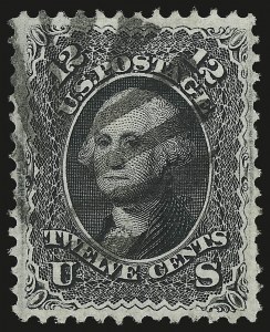 Sale 946, Lot 415, 1867-68 Grilled Issue (Scott 79-101)