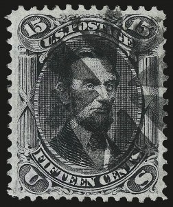 Sale 946, Lot 418, 1867-68 Grilled Issue (Scott 79-101)