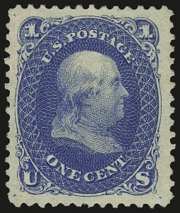 Sale 946, Lot 425, 1875 Re-Issue of 1861-66 Issue (Scott 102-111)