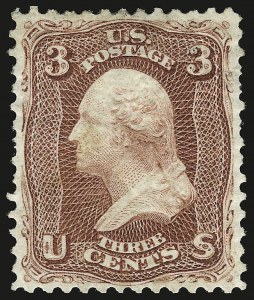 Sale 946, Lot 429, 1875 Re-Issue of 1861-66 Issue (Scott 102-111)