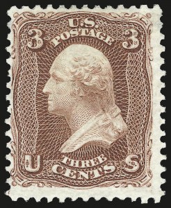 Sale 946, Lot 430, 1875 Re-Issue of 1861-66 Issue (Scott 102-111)