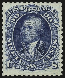 Sale 946, Lot 450, 1875 Re-Issue of 1861-66 Issue (Scott 102-111)