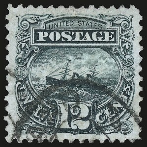 Sale 946, Lot 522, 1875 Re-Issue of 1869 Pictorial Issue (Scott 123-133a)