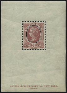 Sale 946, Lot 56, Essays, Proofs and Specimens