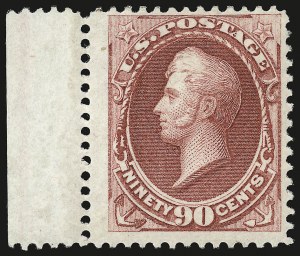 Sale 946, Lot 561, 1870-71 National Bank Note Co. Ungrilled Issue (Scott 145-155)