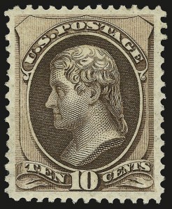 Sale 946, Lot 567, 1873 Continental Bank Note Co. Issue (Scott 156-166)