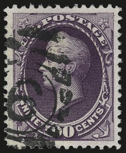 Sale 946, Lot 612, 1887 American Bank Note Co. Issue (Scott 212-218)