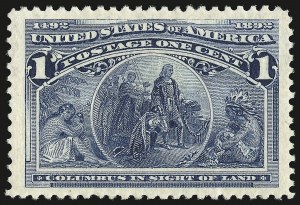 Sale 946, Lot 637, 1893 Columbian Issue (Scott 230-245)