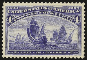Sale 946, Lot 655, 1893 Columbian Issue (Scott 230-245)