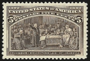 Sale 946, Lot 657, 1893 Columbian Issue (Scott 230-245)