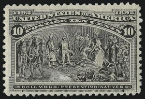 Sale 946, Lot 671, 1893 Columbian Issue (Scott 230-245)