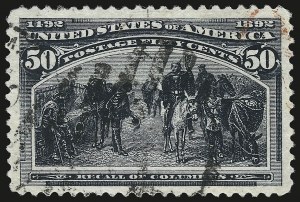 Sale 946, Lot 688, 1893 Columbian Issue (Scott 230-245)