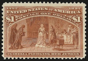 Sale 946, Lot 695, 1893 Columbian Issue (Scott 230-245)