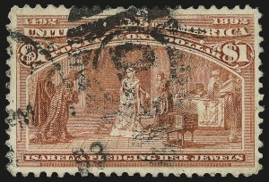 Sale 946, Lot 697, 1893 Columbian Issue (Scott 230-245)