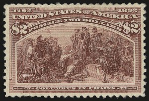 Sale 946, Lot 701, 1893 Columbian Issue (Scott 230-245)