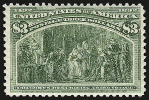 Sale 946, Lot 706, 1893 Columbian Issue (Scott 230-245)