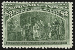 Sale 946, Lot 707, 1893 Columbian Issue (Scott 230-245)