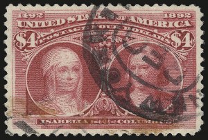 Sale 946, Lot 717, 1893 Columbian Issue (Scott 230-245)