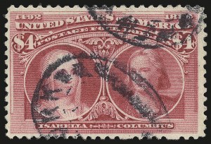Sale 946, Lot 718, 1893 Columbian Issue (Scott 230-245)