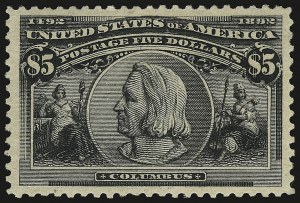 Sale 946, Lot 720, 1893 Columbian Issue (Scott 230-245)