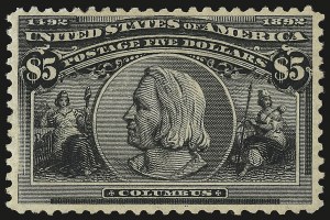 Sale 946, Lot 721, 1893 Columbian Issue (Scott 230-245)