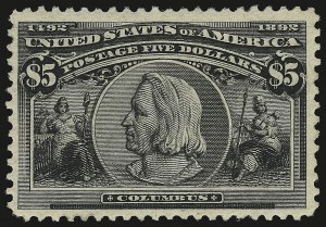 Sale 946, Lot 722, 1893 Columbian Issue (Scott 230-245)