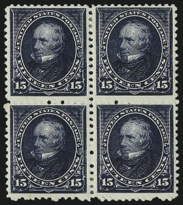 Sale 946, Lot 736, 1894 Unwatermarked Bureau Issue (Scott 246-263)